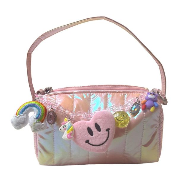 Puffy Link Charm Bag