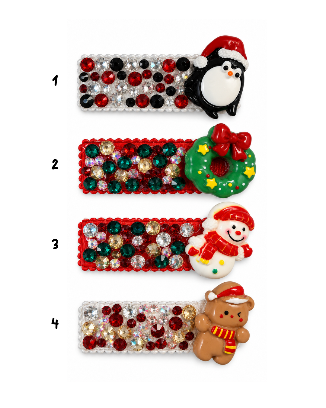 Crystallized Christmas Clip