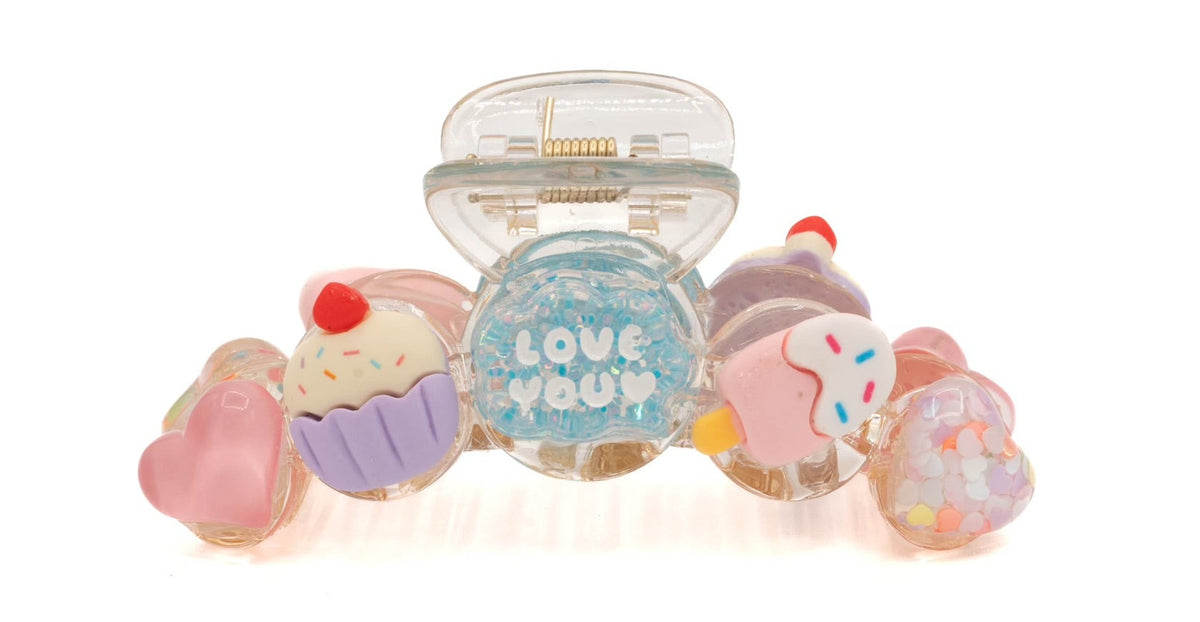 Sweets Love You Charm Claw Clip