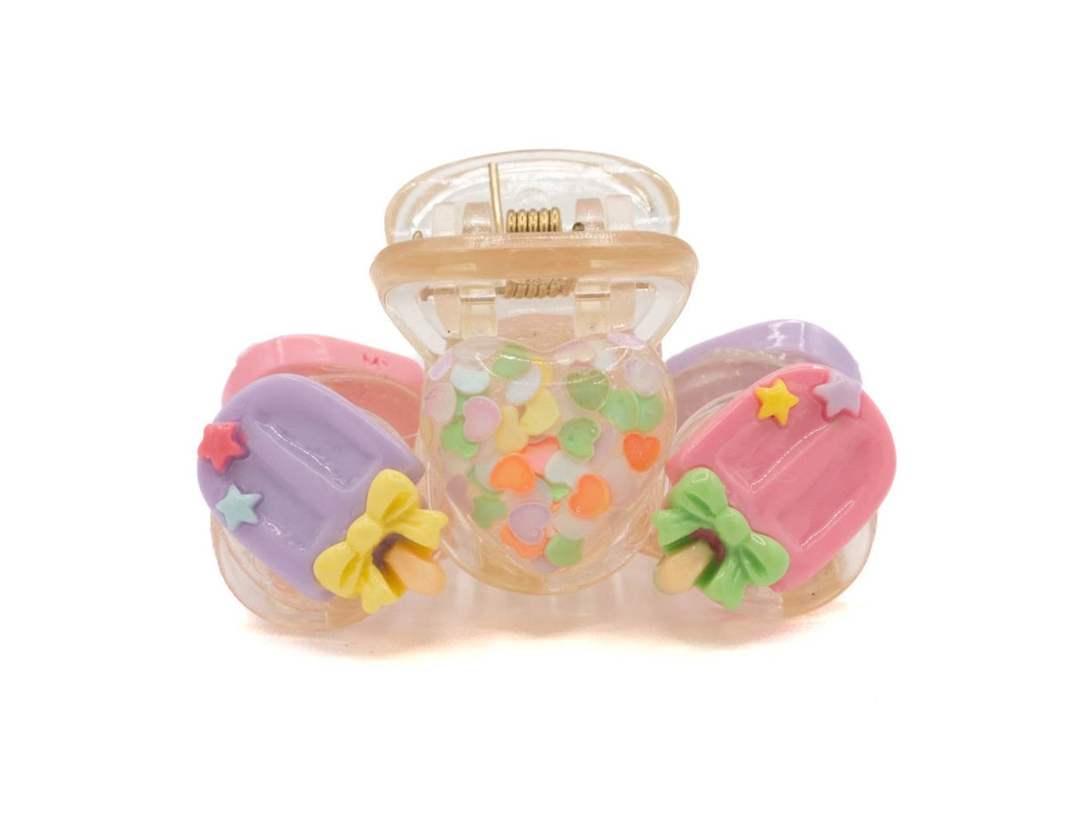Mini Ice Pop Candy Claw Clip