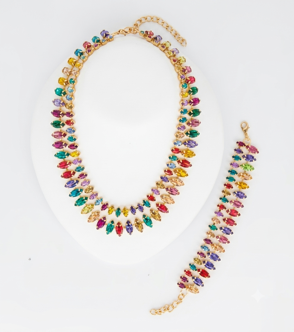 Rainbow Jewels Jewelry Set