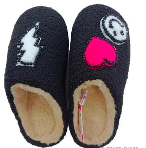 PATCHED SLIPPERS