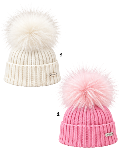 Baby Knit Pom Pom Hat