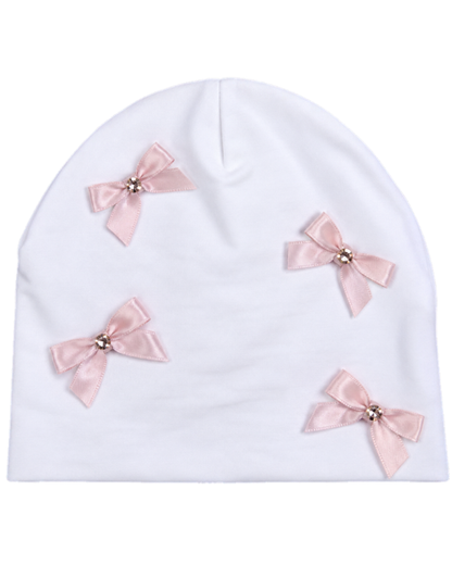 Crystallized Multi Mini Bow Cotton Layette
