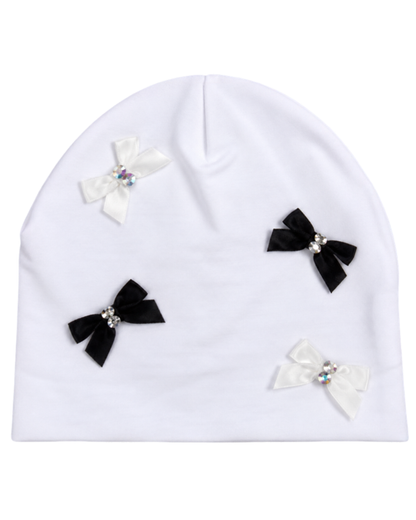 Crystallized Multi Mini Bow Cotton Layette