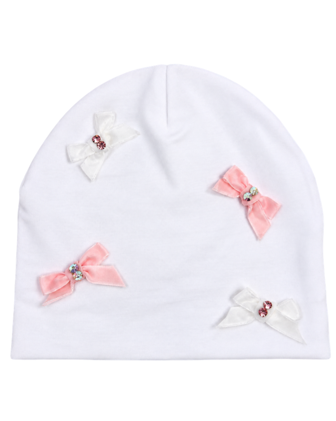 Crystallized Multi Mini Bow Cotton Layette