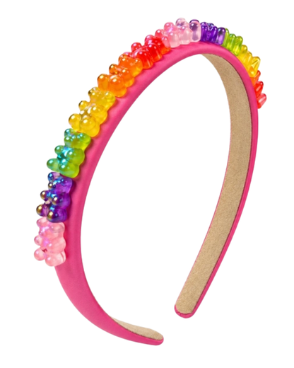 Padded Crystallized Gummy Bear Headband