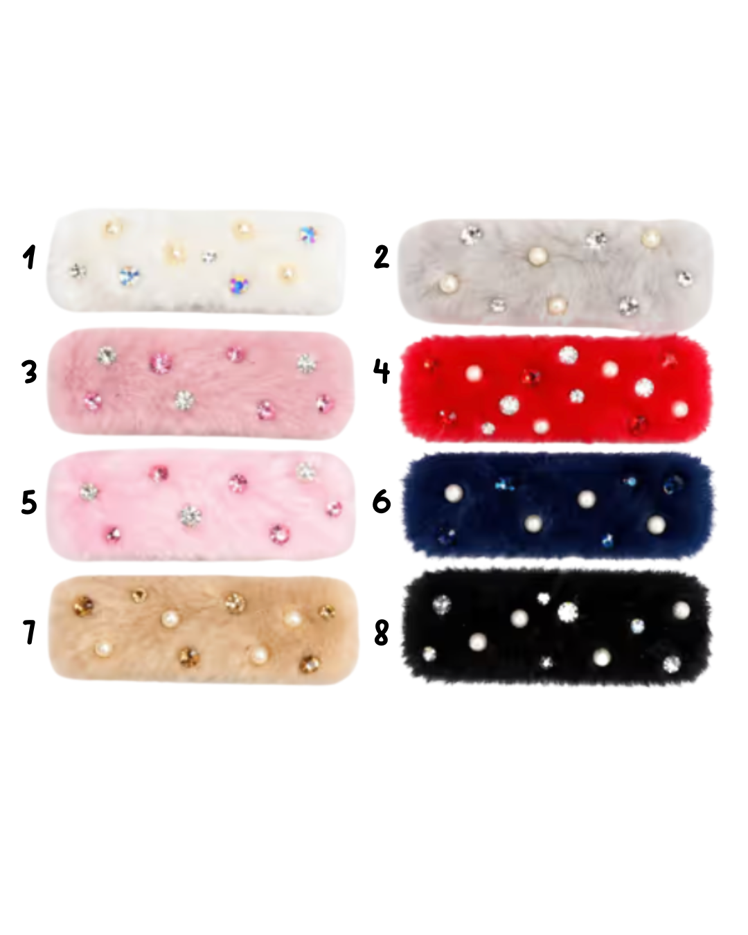 Furry Crystallized Clip