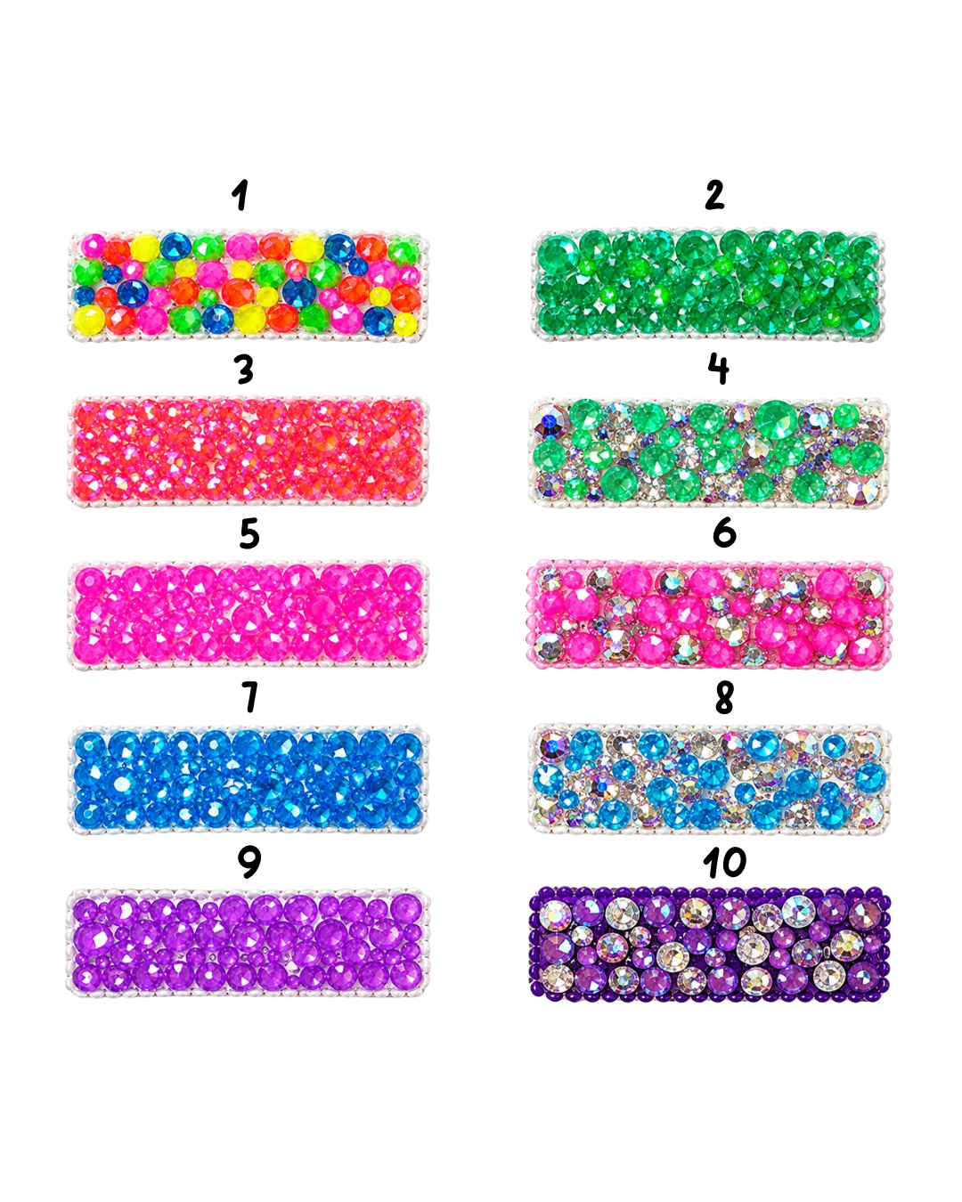 Fully Crystallized Neon Clip