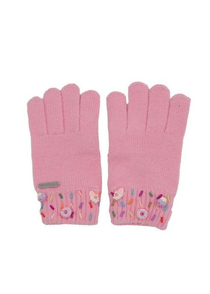 Sprinkle Treat Winter Gloves in Pink