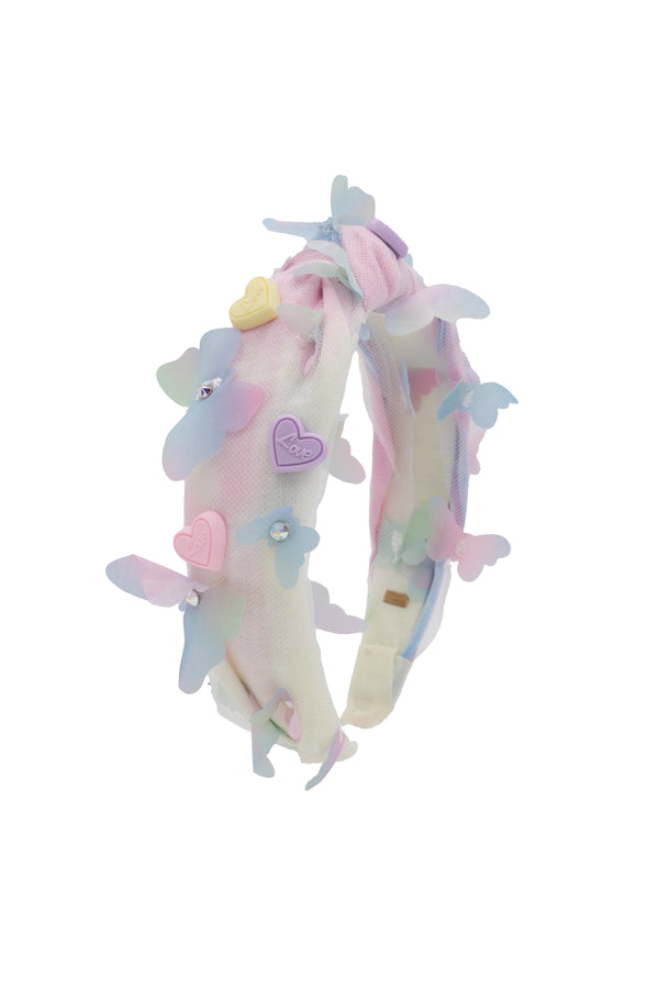 Hearts And Butterflies Headband