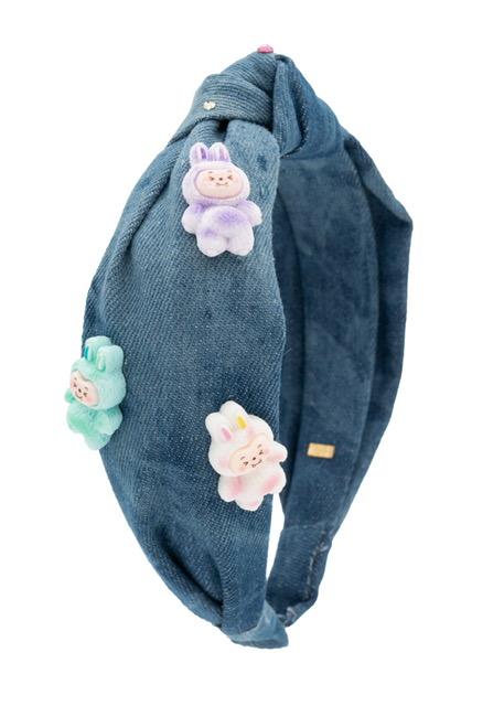 Denim Knot Headband