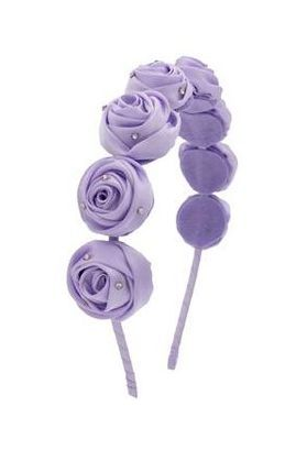 Satin Rose Headband