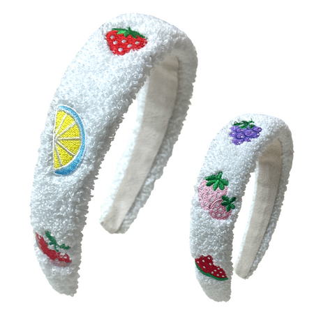TERRY FRUIT HEADBAND