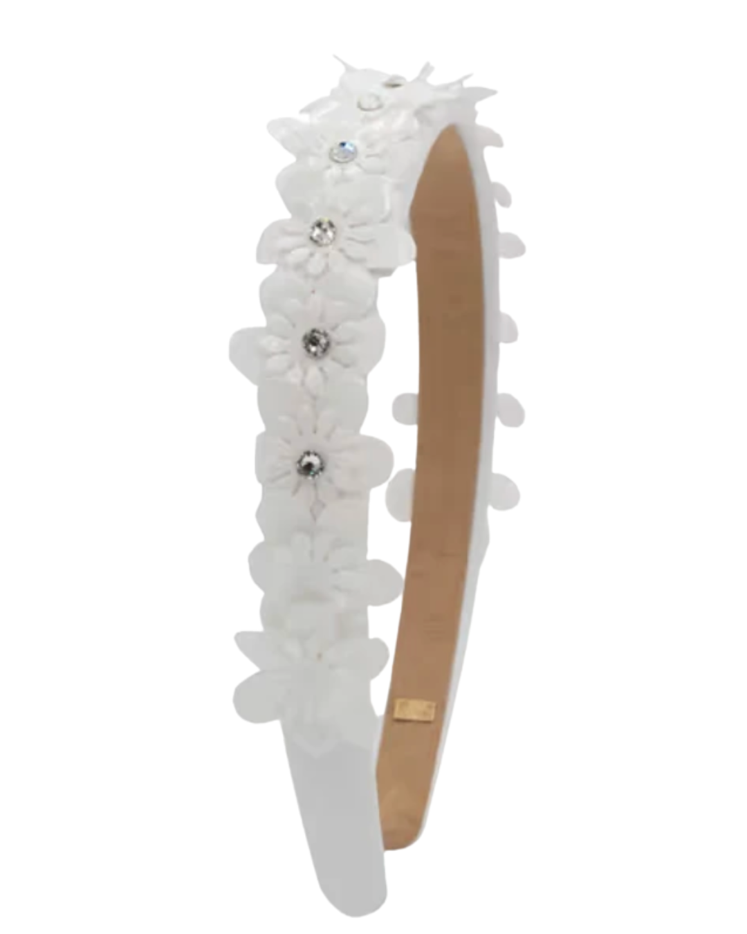 Crystallized Thin Multi Flower Headband