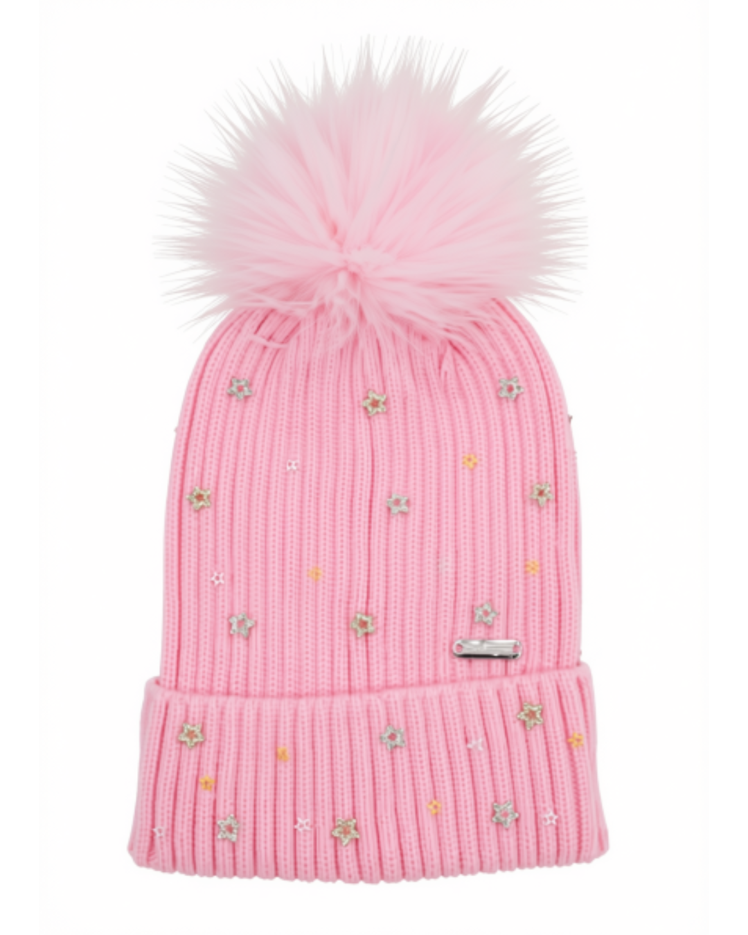 Star Sequin Winter Hat