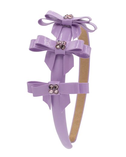 Patent Bow Headband