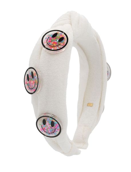 CONFETTI SMILE TERRY KNOT HEADBAND