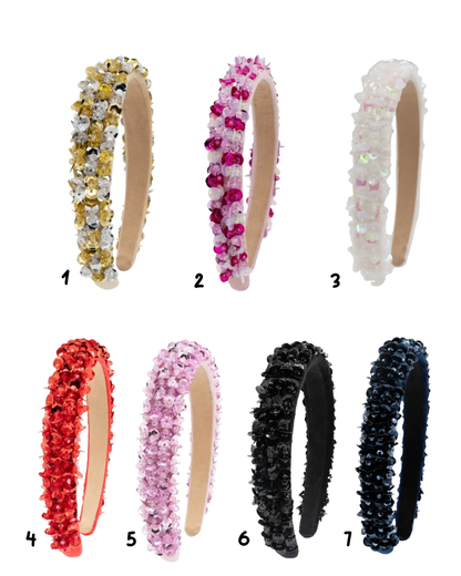 Full Sequin 3D Headband