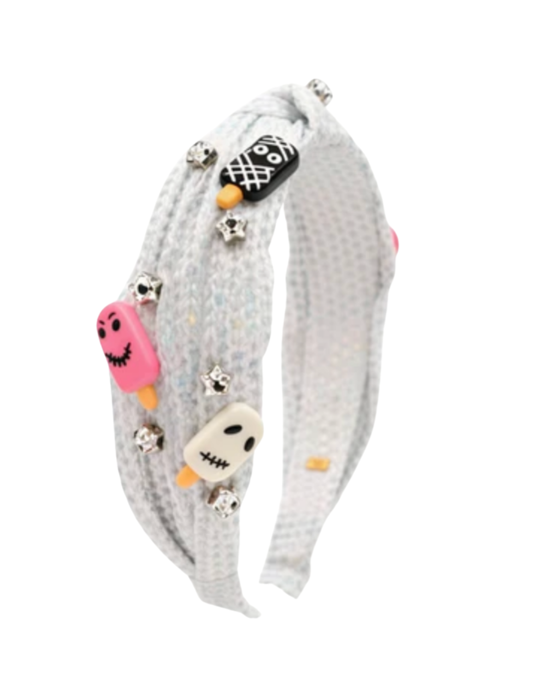 Shimmer Star Halloween Charm Knot Headband