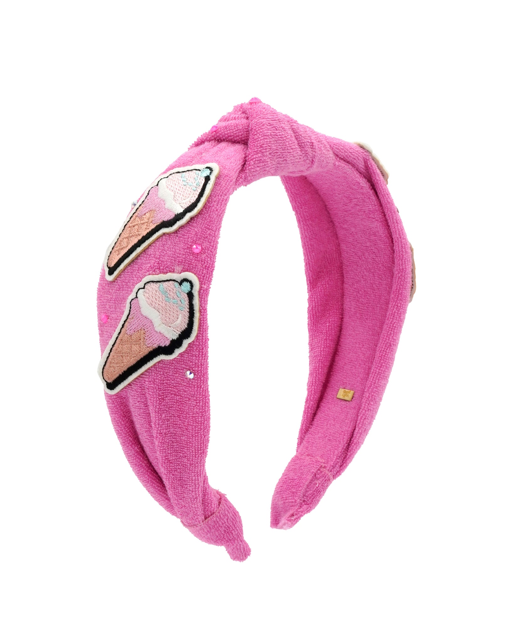 TERRY APPLIQUÉ HEADBAND