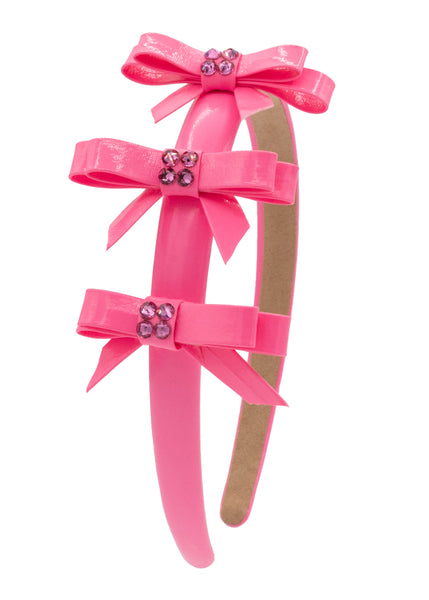 3 patent bow headband
