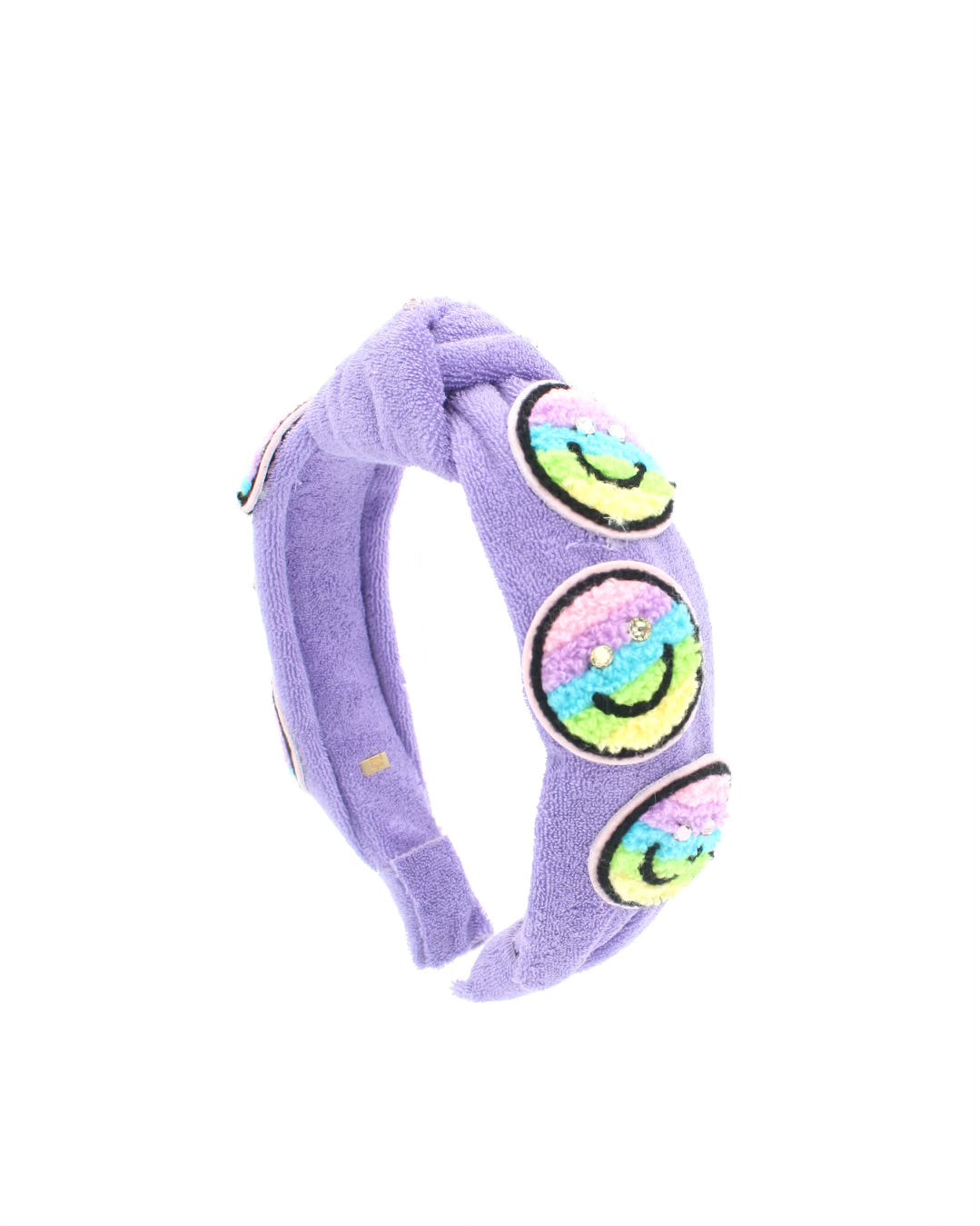 SMILEY PATCH HEADBAND