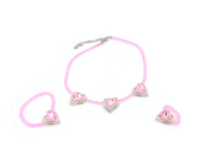 HEART 3 PIECE JEWELRY SET