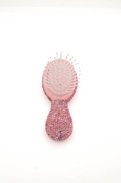 MINI RHINESTONE HAIR BRUSH