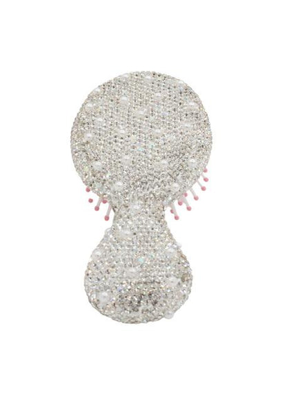 Fully Crystallized and Pearl Hair Brush