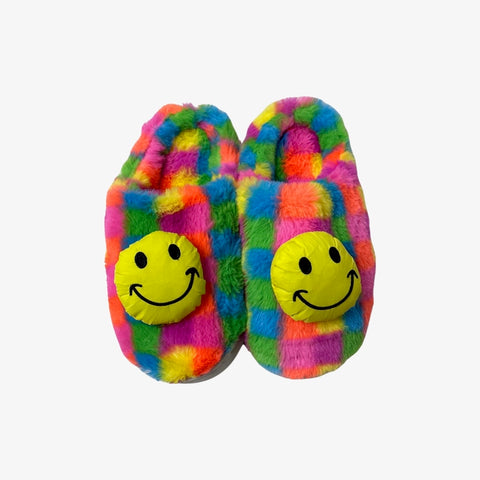 SMILEY FACE SLIPPERS