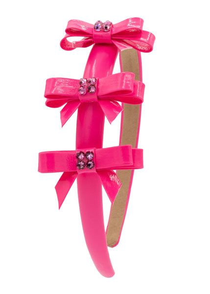 3 patent bow headband