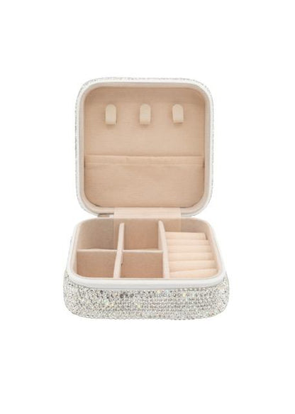 Fully Crystallized and Pearl Jewelry Box
