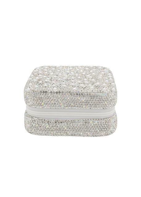 Fully Crystallized and Pearl Jewelry Box