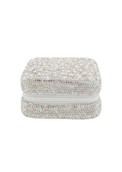 Fully Crystallized and Pearl Jewelry Box