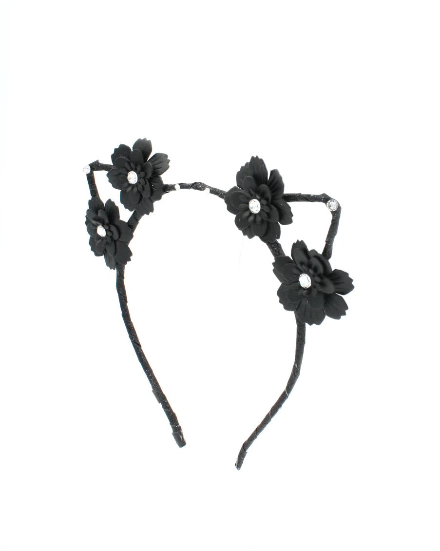 FLOWER EARS HEADBAND