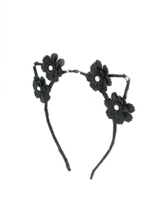 FLOWER EARS HEADBAND
