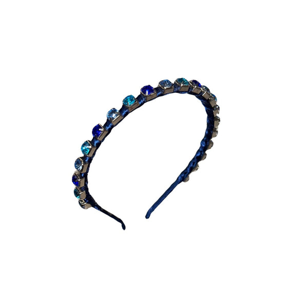 THIN RHINESTONE HOLIDAY HEADBAND