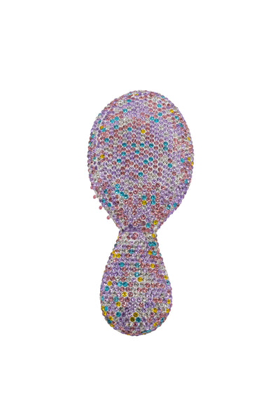 MINI CRYSTALIZED HAIRBRUSH