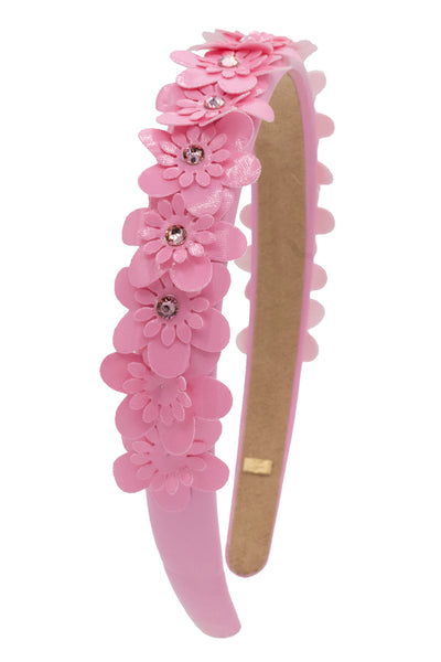 Thin multi flower headband