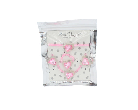 Heart 3 Piece Jewelry Set