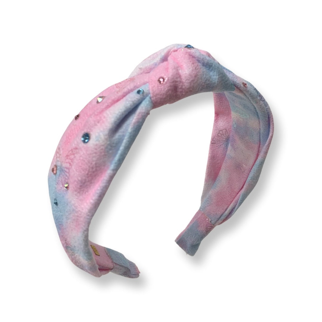 BUTTERFLY TYEDYE KNOT HEADBAND