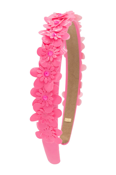 Thin multi flower headband