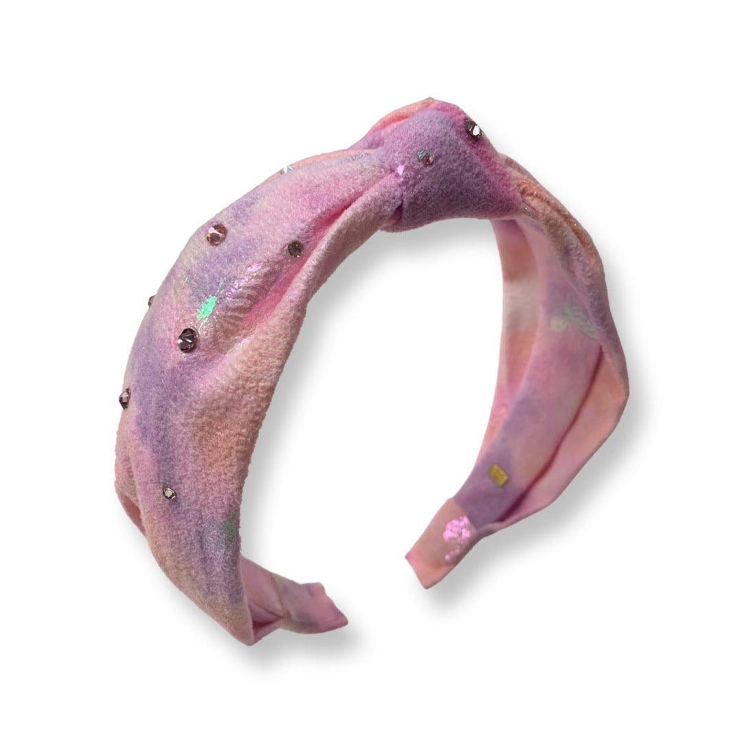 BUTTERFLY TYE DYE KNOT HEADBAND