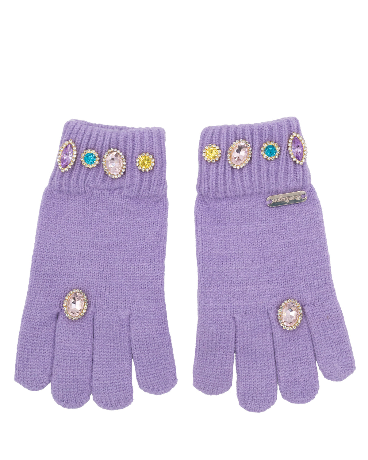 Lavender Jewel Glam Gloves