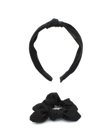 HEADBAND AND SCRUNCHIE COMBO SET