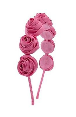 Satin Rose Headband