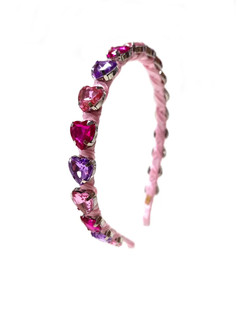 THIN HEART JEWELRY HEADBAND