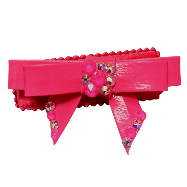 Small patent bow clip