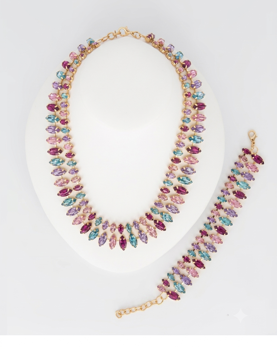 Pastel Jewels Jewelry Set